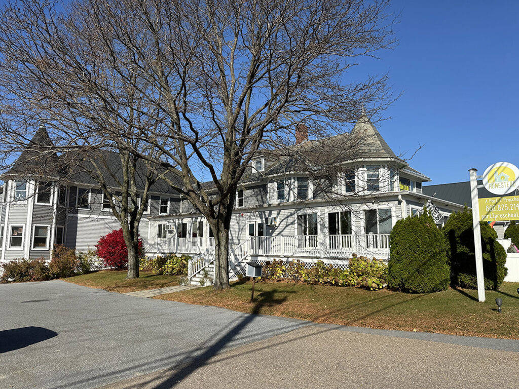 The Homestead Preschool from the outside